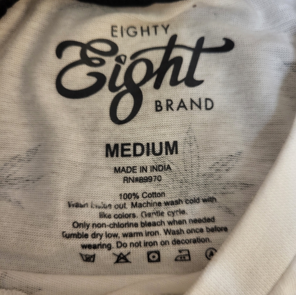 Eighty Eight Brand Cannabis Left T-Shirt Men Size Medium NWT - Picture 5 of 5